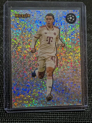 Jamal Musiala 2024 Topps Merlin Chrome Shiny