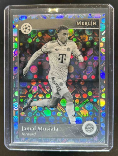 Jamal Musiala 2024 Topps Merlin Chrome Vintage Refractor #42