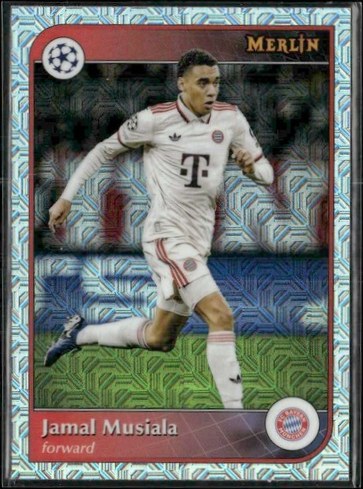 Jamal Musiala 2024 Topps Merlin UEFA Club Competitions