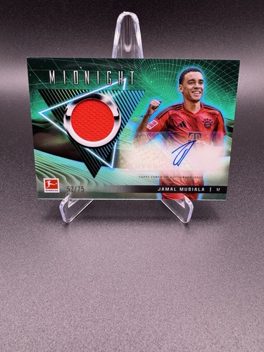 Jamal Musiala 2024 Topps Midnight Bundesliga 52/75