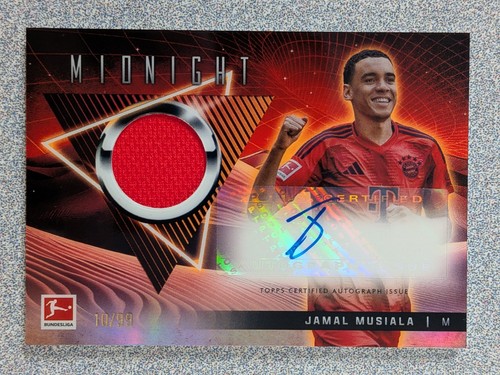 Jamal Musiala 2024 Topps Midnight Bundesliga /99