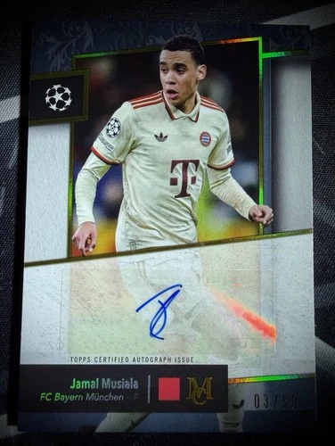 Jamal Musiala 2025 Topps Museum /50