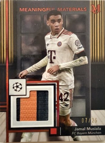 Jamal Musiala Topps Museum Collection /25