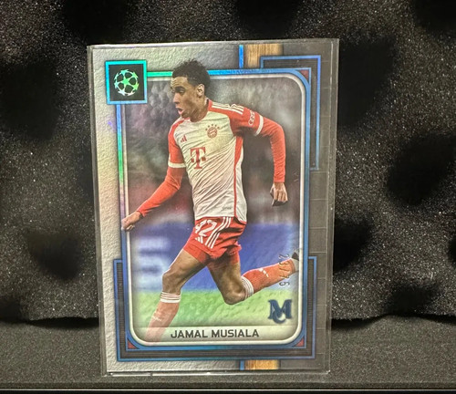 Jamal Musiala 2024 Topps Museum Collection Blue /75