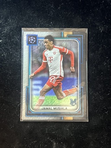 Jamal Musiala 2024 Topps Museum Collection Sapphire /75