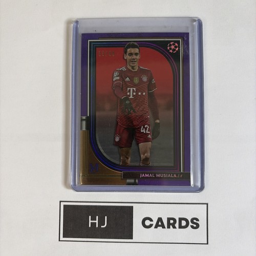 Jamal Musiala 2022 Topps Museum Purple /99