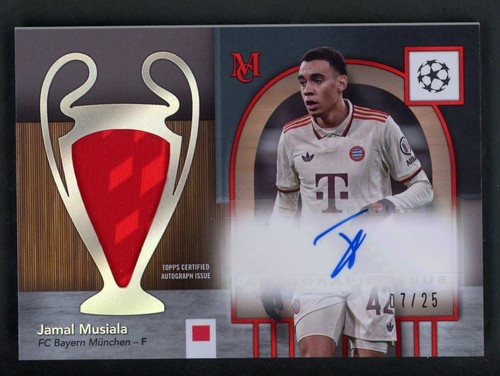 Jamal Musiala 2024 Panini Museum UEFA Rubino /25