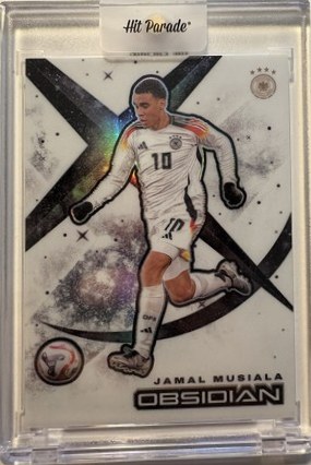 Jamal Musiala 2024 Panini Obsidian Colour Match