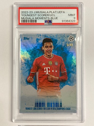 Jamal Musiala 2022 Topps Platinum Blue /49