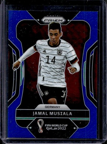 Jamal Musiala 2022 Panini Prizm Blue /299