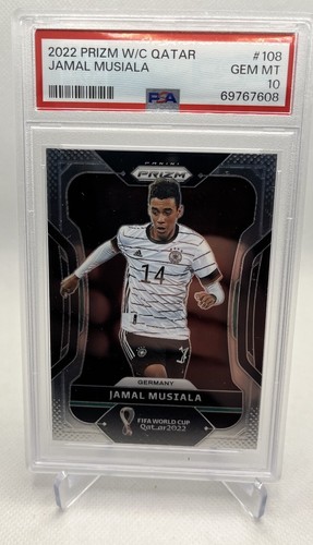 Jamal Musiala 2022 Panini Prizm FIFA World Cup