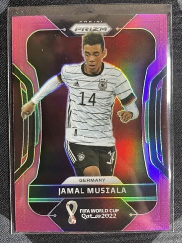 Jamal Musiala 2022 Panini Prizm Pink
