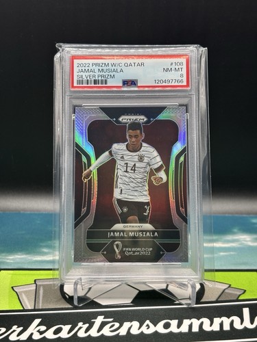 Jamal Musiala 2022 Panini Prizm Silver