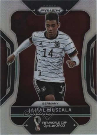 Jamal Musiala 2022 Panini Prizm World Cup Silver Prizm