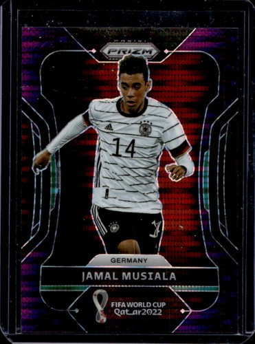 Jamal Musiala 2022 Panini Prizm World Cup Viola /35