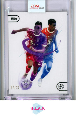Jamal Musiala 2022 Topps Project 22 17/22