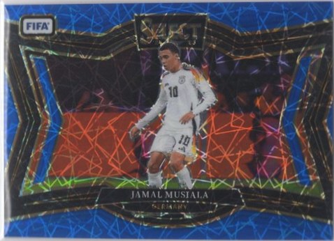 Jamal Musiala 2024 Panini Select Blue Lazer
