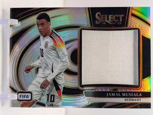 Jamal Musiala 2024 Panini Select FIFA Argento