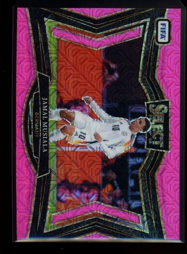 Jamal Musiala 2024 Panini Select FIFA Pink /299