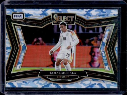 Jamal Musiala 2024 Panini Select FIFA Winter Camo /30