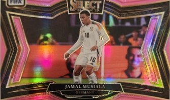 Jamal Musiala 2024 Panini Select Pink Prizm /59