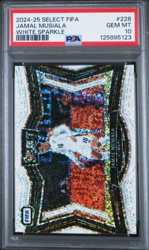 Jamal Musiala 2024 Panini Select Speckle Refractor