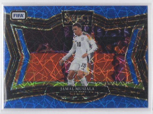 Jamal Musiala 2024 Panini Seleziona FIFA Blue Lazer
