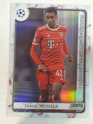 Jamal Musiala 2022 Topps Stadium Chrome
