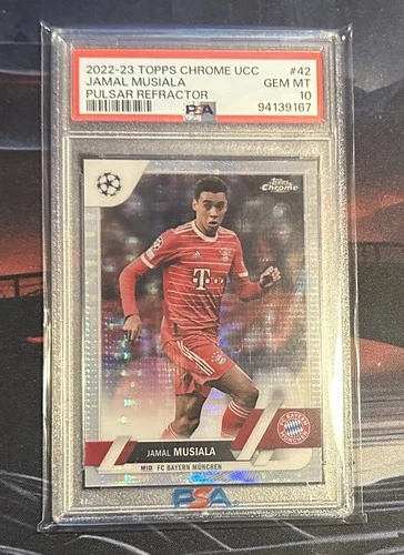 Jamal Musiala 2022 Topps Stadium Club Chrome
