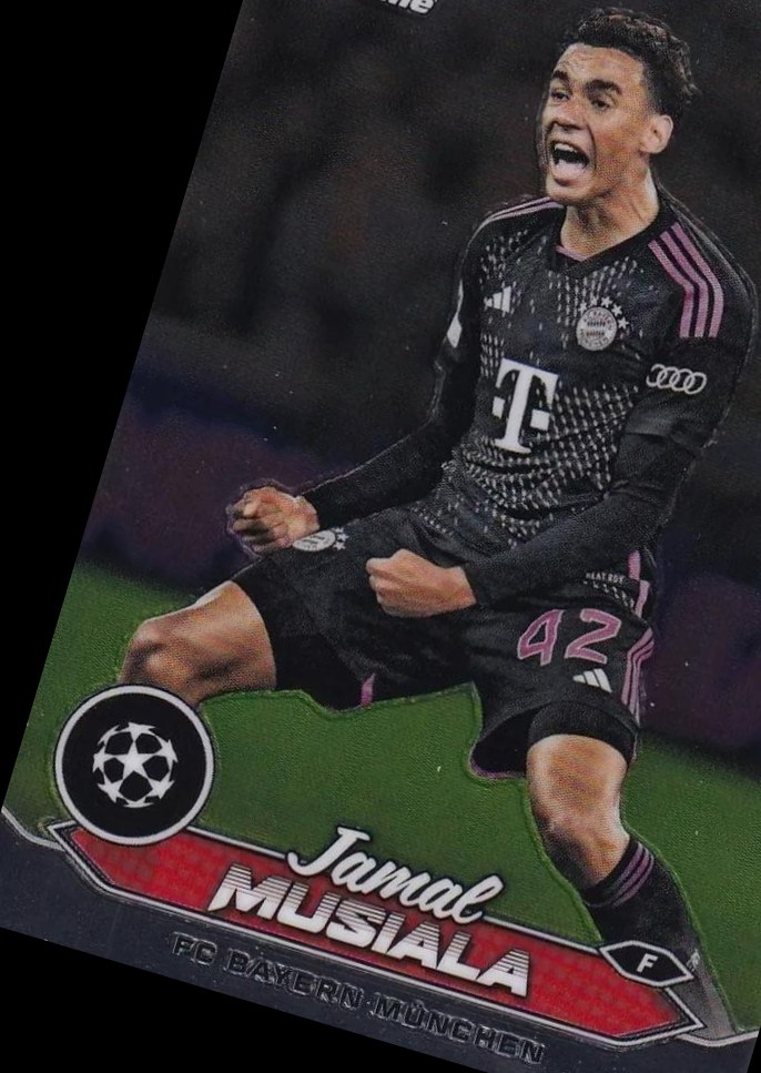 Jamal Musiala 2023 Topps Stadium Club Chrome UEFA Champions League