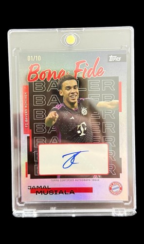 Jamal Musiala 2025 Topps Team Set Black /10