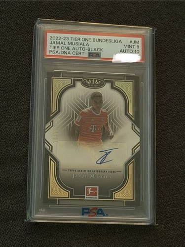 Jamal Musiala 2022 Topps Tier One Black /25