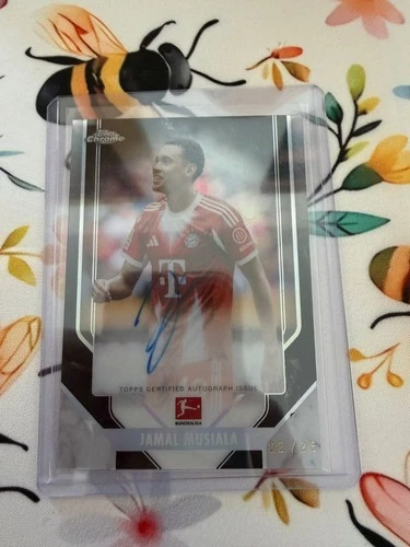 Jamal Musiala 2025 Topps Bundesliga Chrome /25