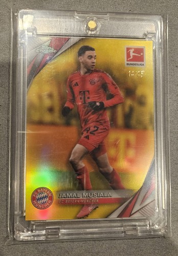 Jamal Musiala 2024 Topps Chrome Bundesliga