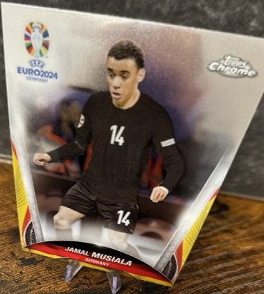 Jamal Musiala 2024 Topps Chrome UEFA EURO