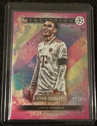 Jamal Musiala 2024 Topps Inception Bundesliga