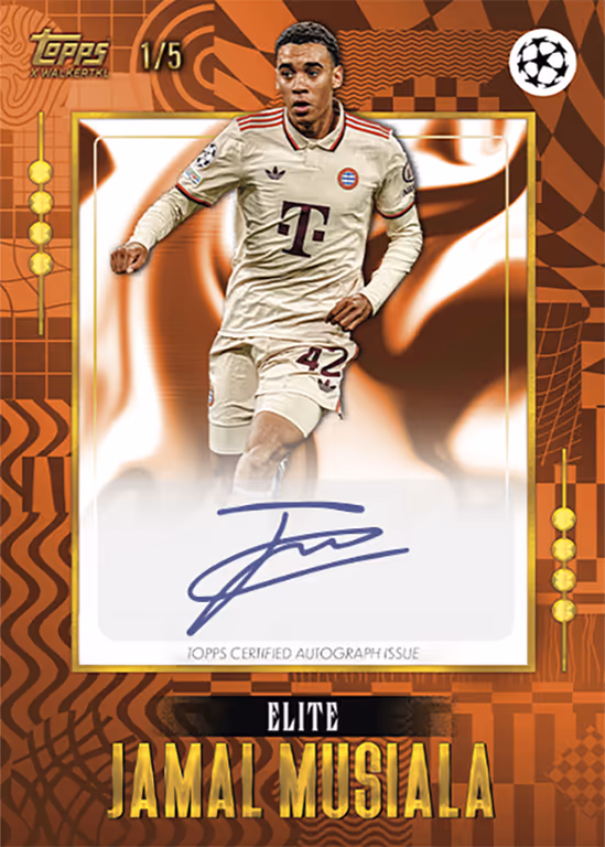 Jamal Musiala 2024 Topps Knockout UEFA Club Competitions