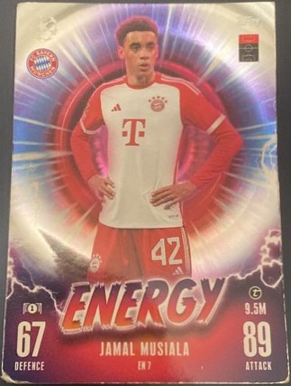 Jamal Musiala 2024 Topps Match Attax UEFA Club Competitions