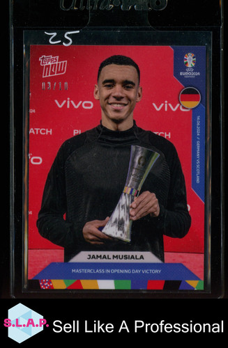 Jamal Musiala 2024 Topps Now /10