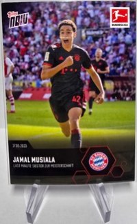 Jamal Musiala 2022 Topps NOW