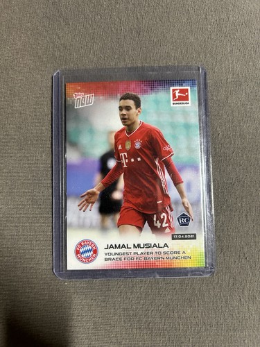 Jamal Musiala 2021 Topps Now