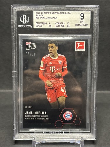 Jamal Musiala 2022 Topps Now Black /10