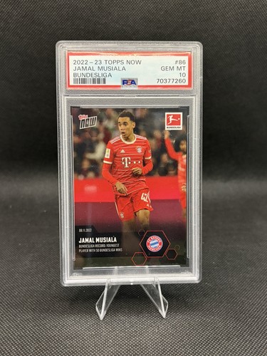 Jamal Musiala 2023 Topps Now Bundesliga #86