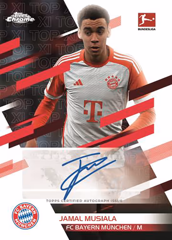 Jamal Musiala 2023 Topps Now Bundesliga German