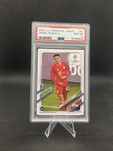 Jamal Musiala 2020 Topps Soccer UCL