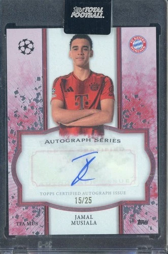 Jamal Musiala 2024 Topps Total Fútbol Rojo /25