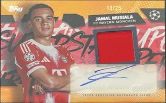 Jamal Musiala 2025 Topps UCC Flagship /25