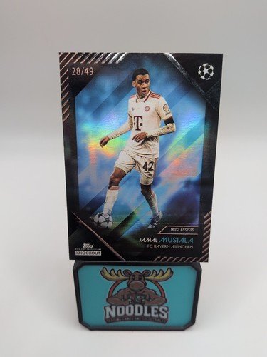 Jamal Musiala 2024 Topps UCC Knockout Blue /49