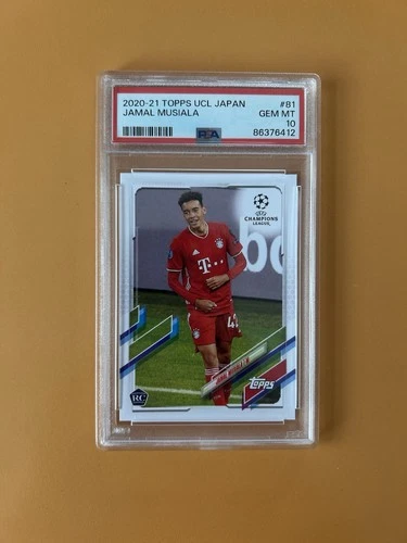 Jamal Musiala 2020 Topps UCL Japan