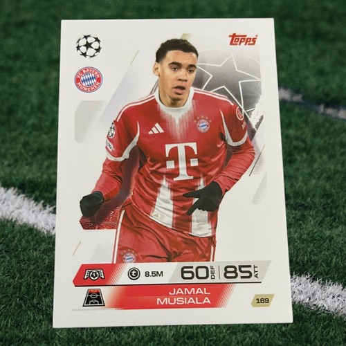 Jamal Musiala 2025 Topps UEFA Champions League 169
